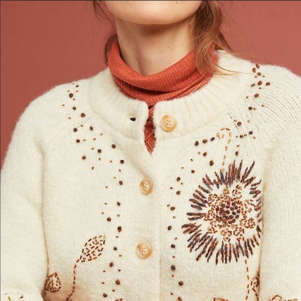 Anthropologie field flower sweater-NWOT - Picture 2 of 8